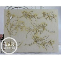 Вырубка из чипборда LAE "Ветки с ягодой"