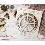 Вырубка из чипборда LAE "Часы"