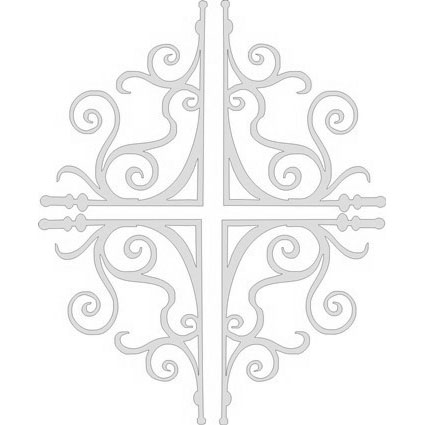 Вырубка из чипборда LAE "Уголки-2"