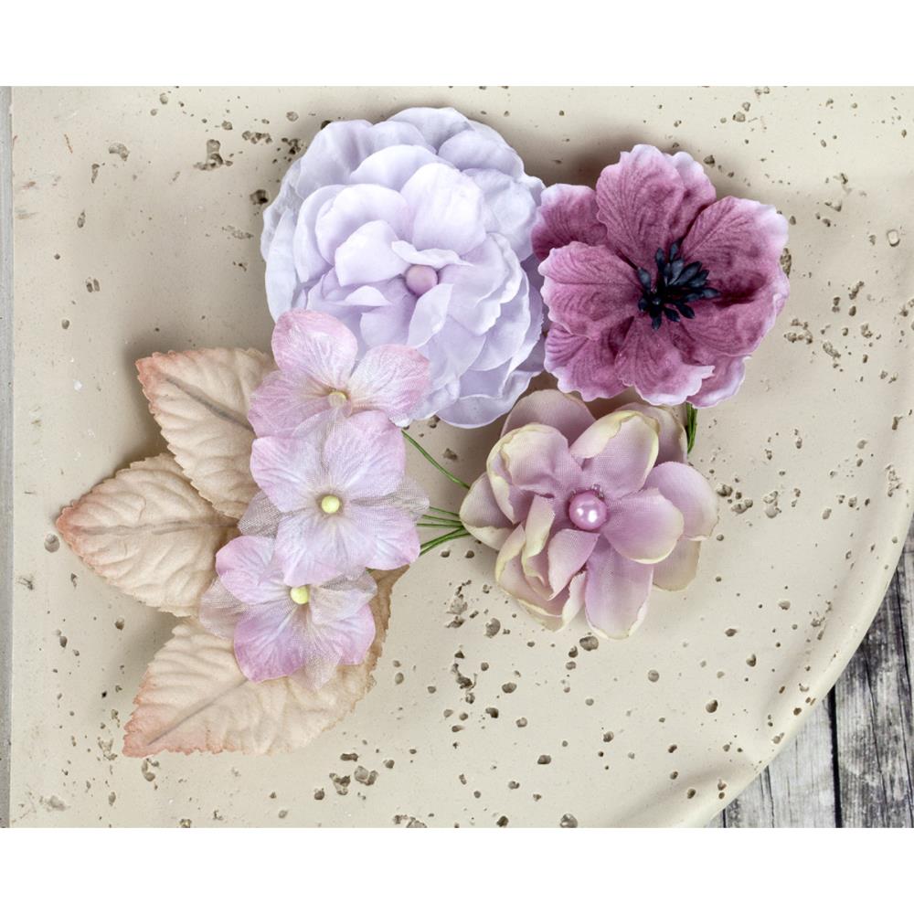 Набор тканевых цветов Prima "Joulee", Sugarplum