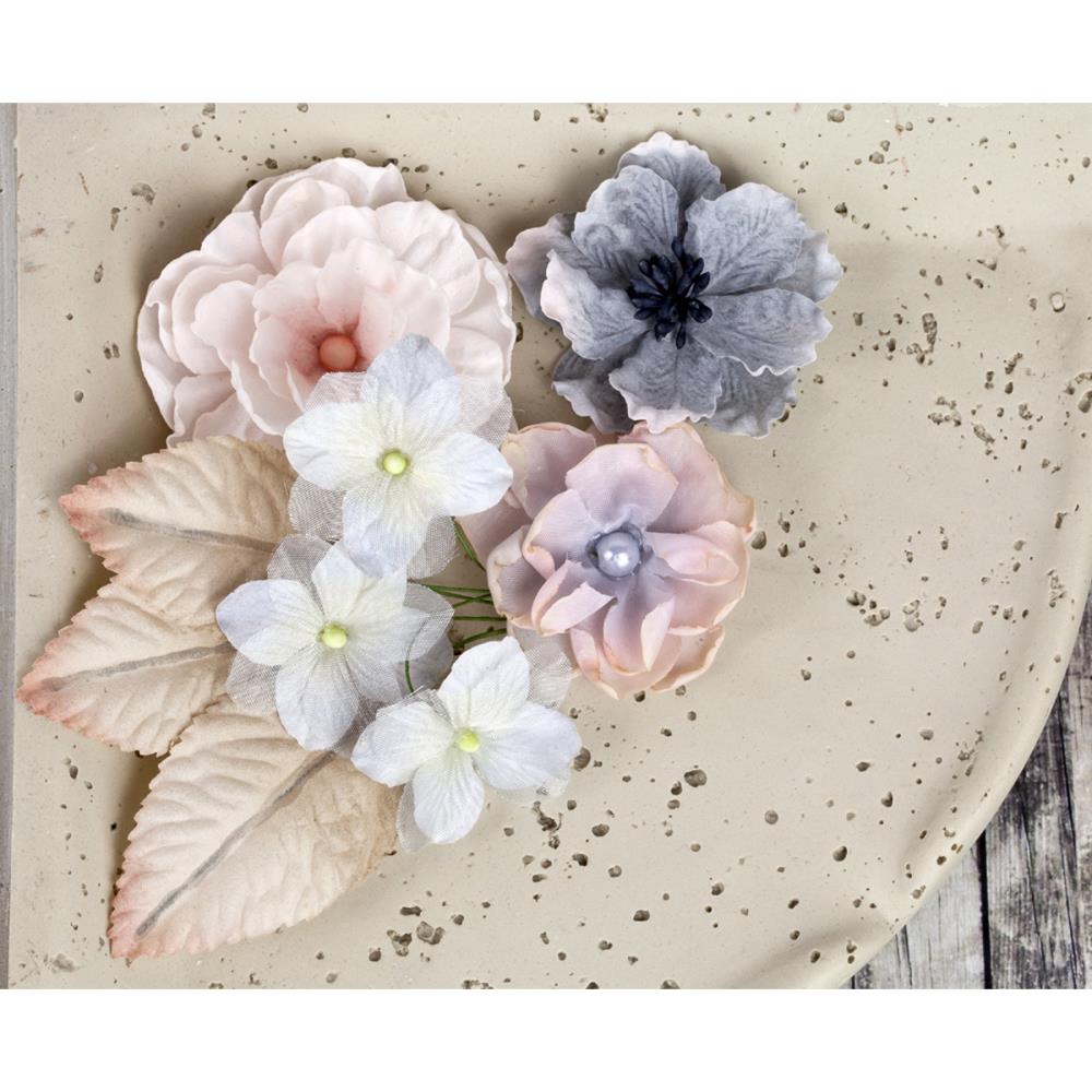 Набор тканевых цветов Prima "Joulee", Marble