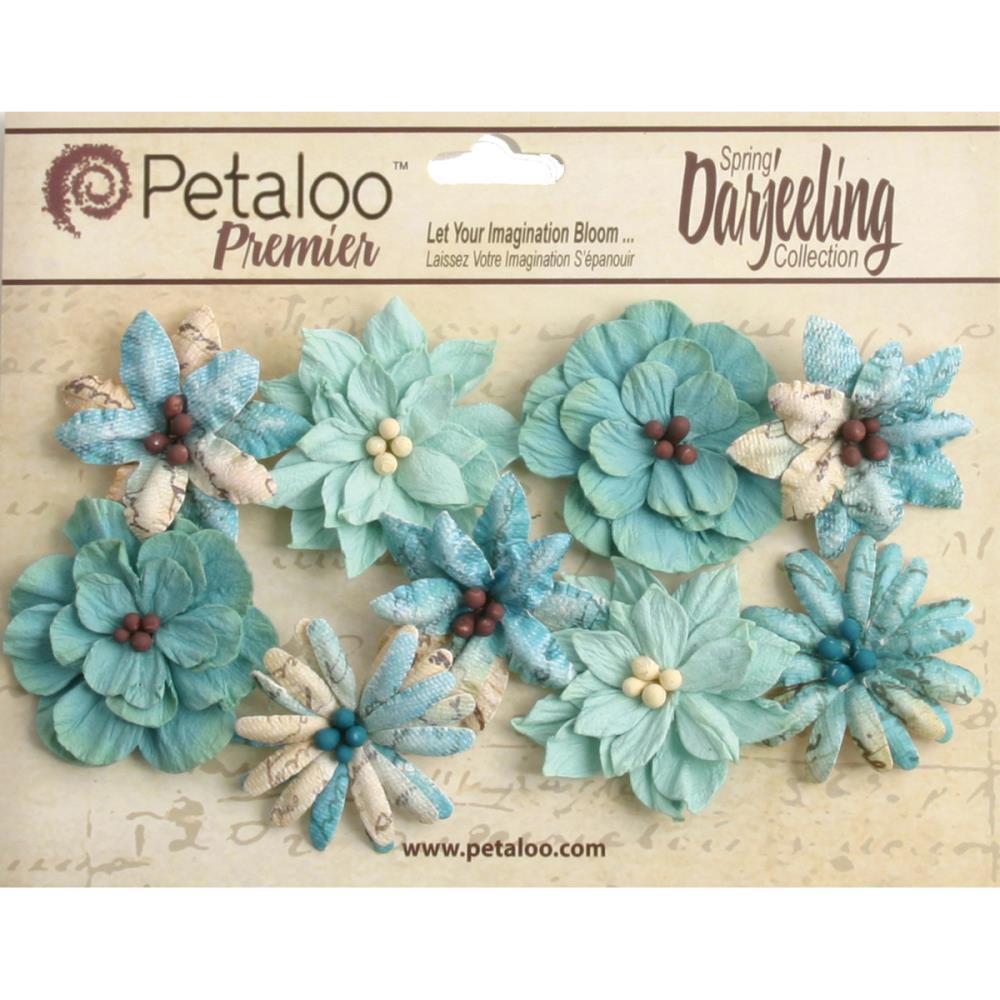 Набор цветов Petaloo "Wild Blossoms", голубой