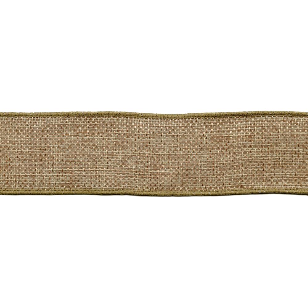 Джутовая лента May Arts. Цвет натуральный