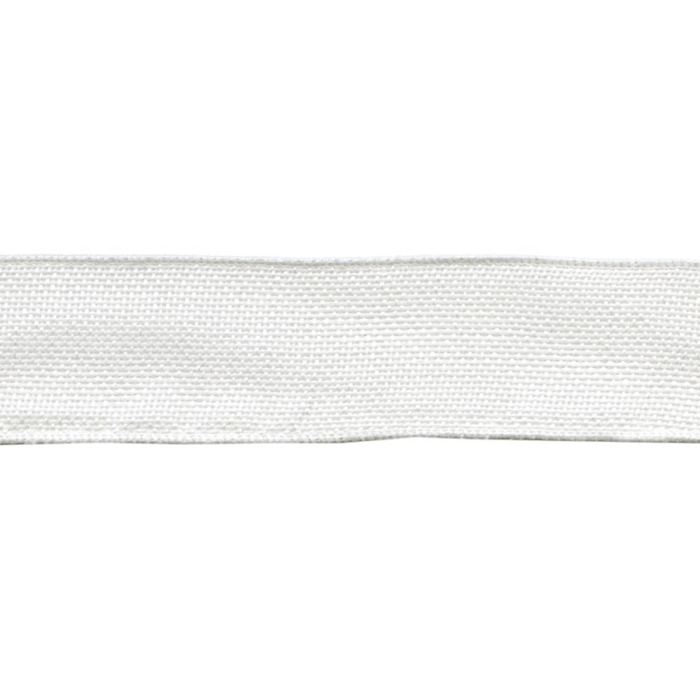 Джутовая лента May Arts. Цвет белый