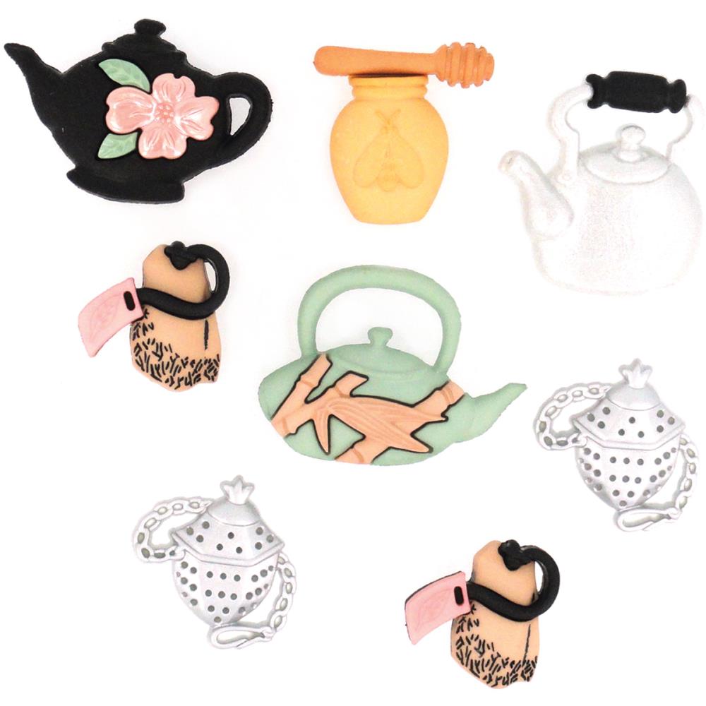 Набор пуговиц Dress It Up "Время чая"