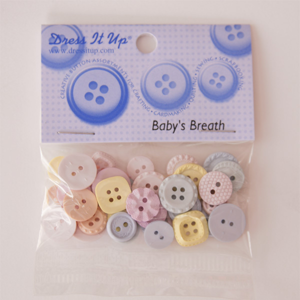 Набор пуговиц Dress It Up "Детское дыхание"