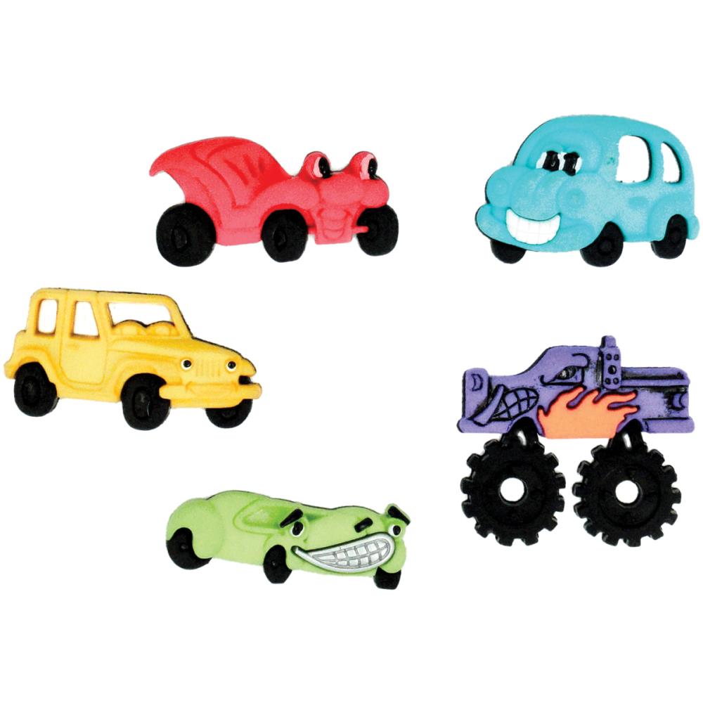 Набор пуговиц Dress It Up "Тачки"