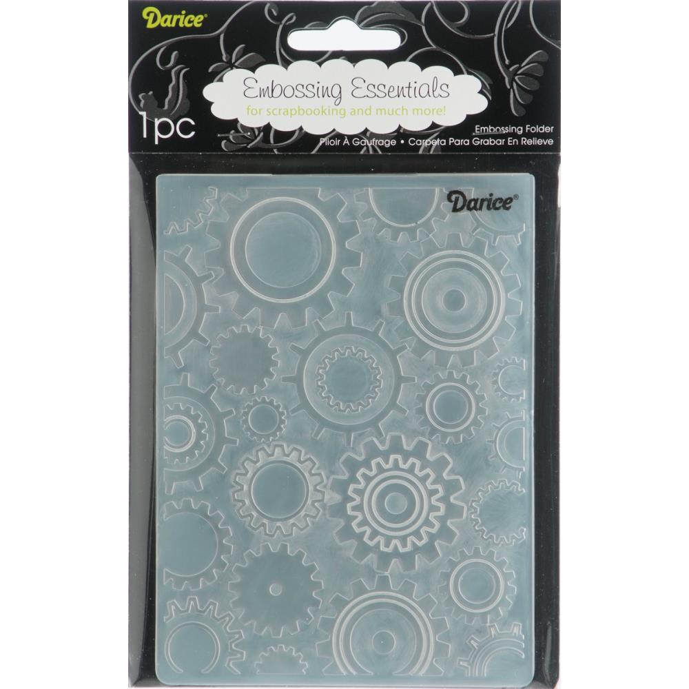 Папка для тиснения Darice "Шестерёнки"