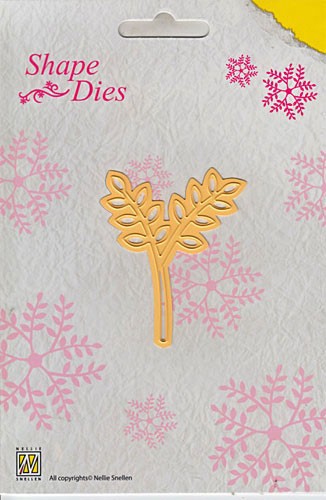 Нож для вырубки Nellie's Choice "Ветка розы"