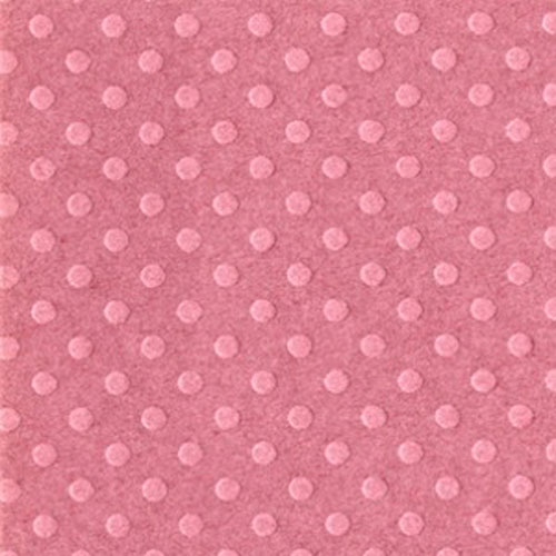 Картон для скрапбукинга с тиснением "горошек". Цвет романтичный лиловый