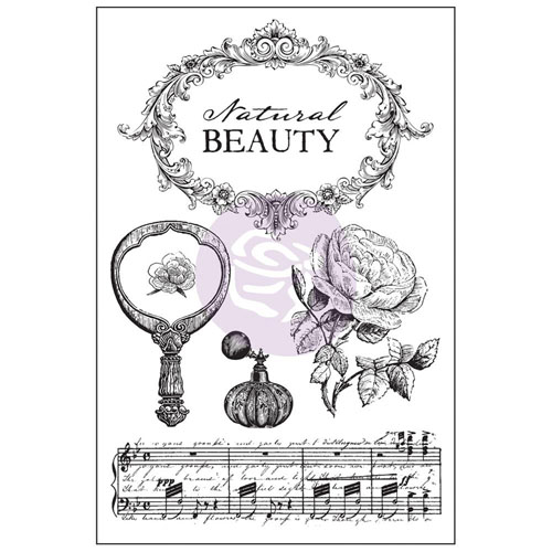 Набор резиновых штампов Prima "Bella Rouge"