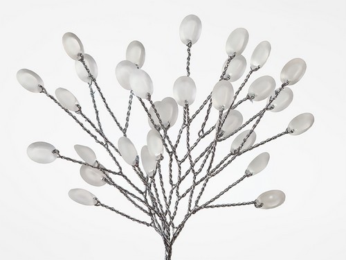 Мини-веточки с акриловыми капельками Scrapberrys МАТОВЫЕ