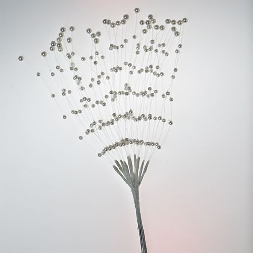 Побеги с жемчужинками Scrapberrys, цвет белый