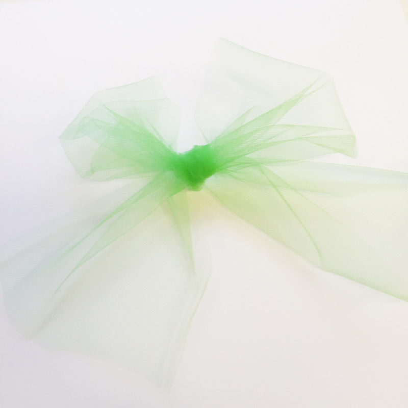 Тюль-сетка 15 см, цвет лайм