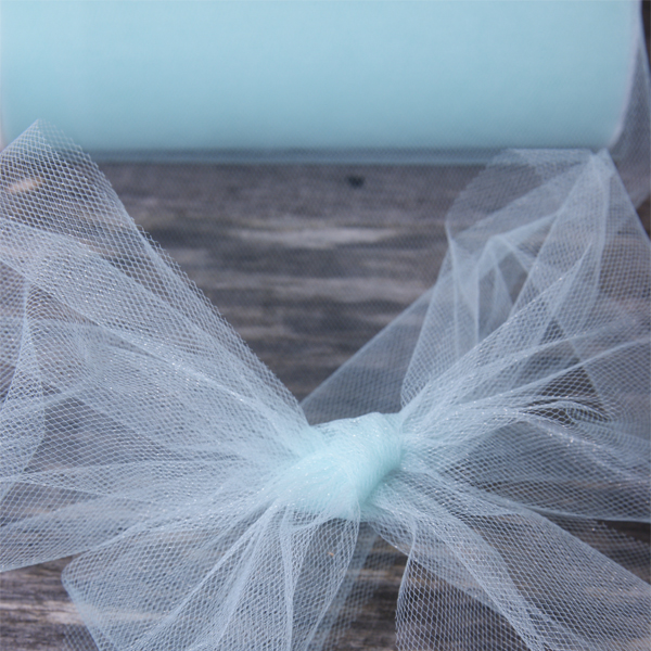 Тюль-сетка 15 см, цвет мятный