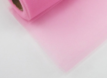 Тюль-сетка 15 см, цвет розовый (Rosette Pink)
