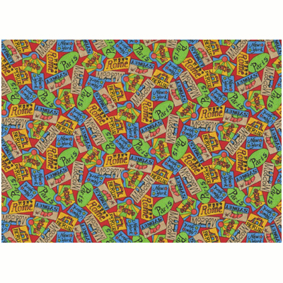 Ткань лоскутная 50 х 55 см "6200", города