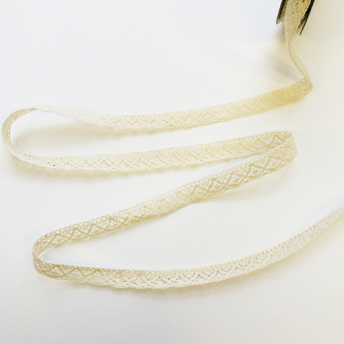 Кружево вязаное Gamma 14 мм, цвет кремовый