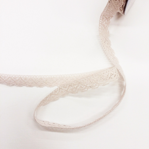 Кружево вязаное Gamma 14 мм, цвет бледный розовый