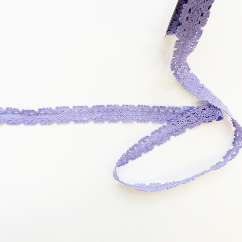 Кружево вязаное Gamma 18 мм, цвет сиреневый