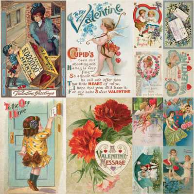 Наклейки картонные Reminisce "My sweet Valentine"