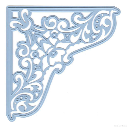 Нож для вырубки Marianne Designs "Большой винтажный уголок"