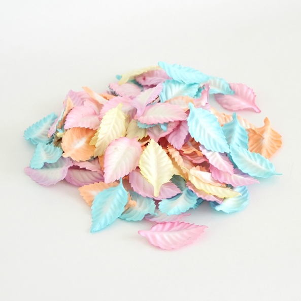 Листик 45 х 25 мм АССОРТИ пастельные цвета