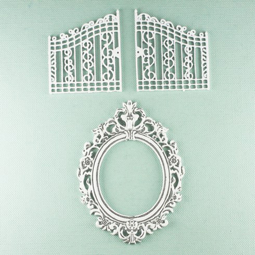 Металлическое украшение Prima "Shabby Chic", ворота