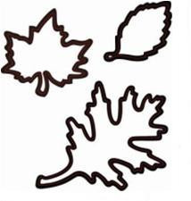 Ножи для вырубки Scrapberrys "Листочки"