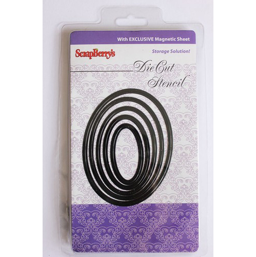 Ножи для вырубки Scrapberrys "Овалы"