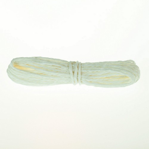 Шнур бумажный крученый, белый, 5м