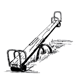 Штамп "Качели-перекладина"