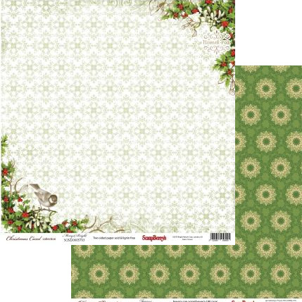 Бумага Scrapberrys "Ночь перед Рождеством" Гадания (SB411)