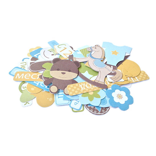 Набор картонной вырубки ScrapМир "Наш малыш"