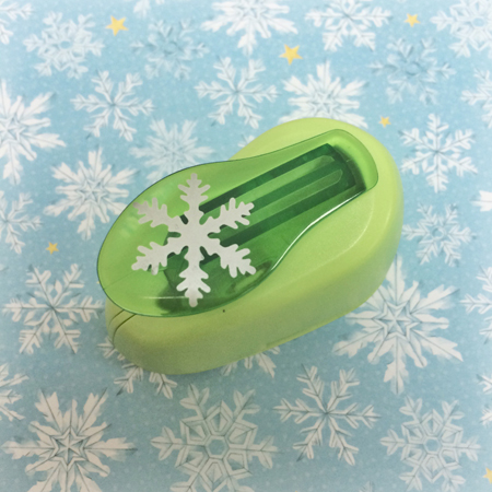 Дырокол 2.5 см HB "Снежинка"