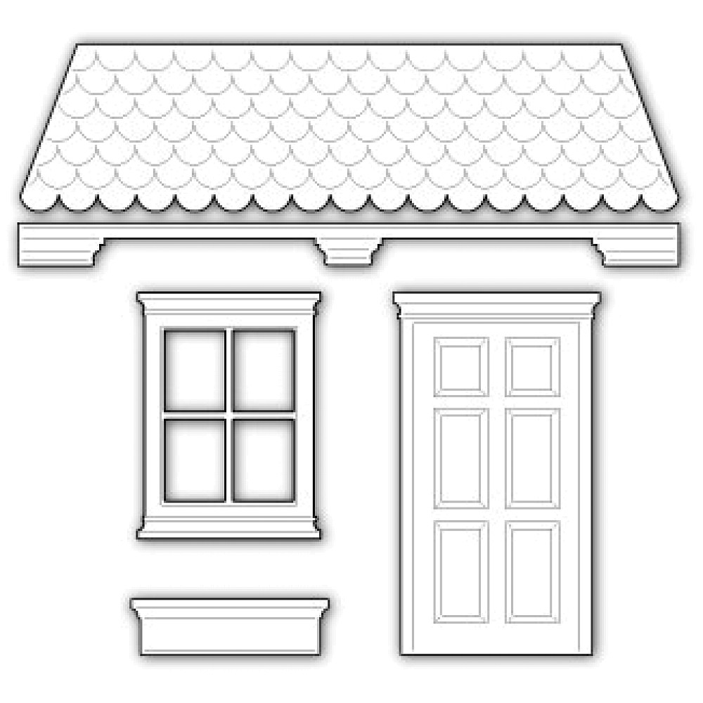 Нож для вырубки Memory Box "Дом Madison" (MB135)