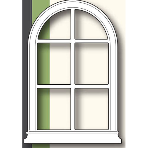 Нож для вырубки Memory Box "Окошко-арка Madison" (MB138)