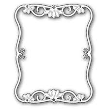 Нож для вырубки Memory Box "Рамка Felicity малая" (MB154)