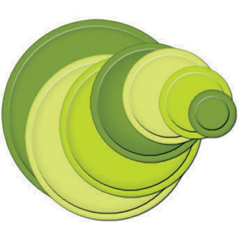 Набор ножей для вырубки Spellbinders "Standard Circle Large"