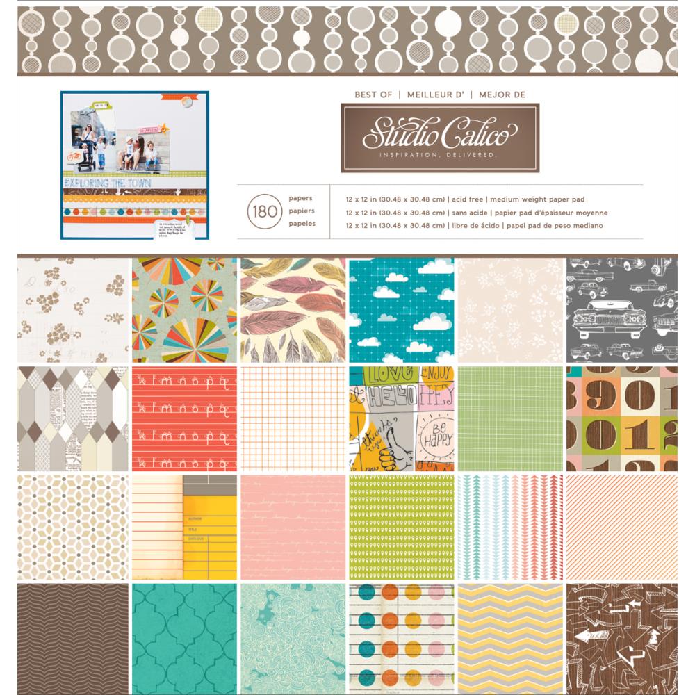 Набор бумаги 30 х 30 см Best Of Studio Calico