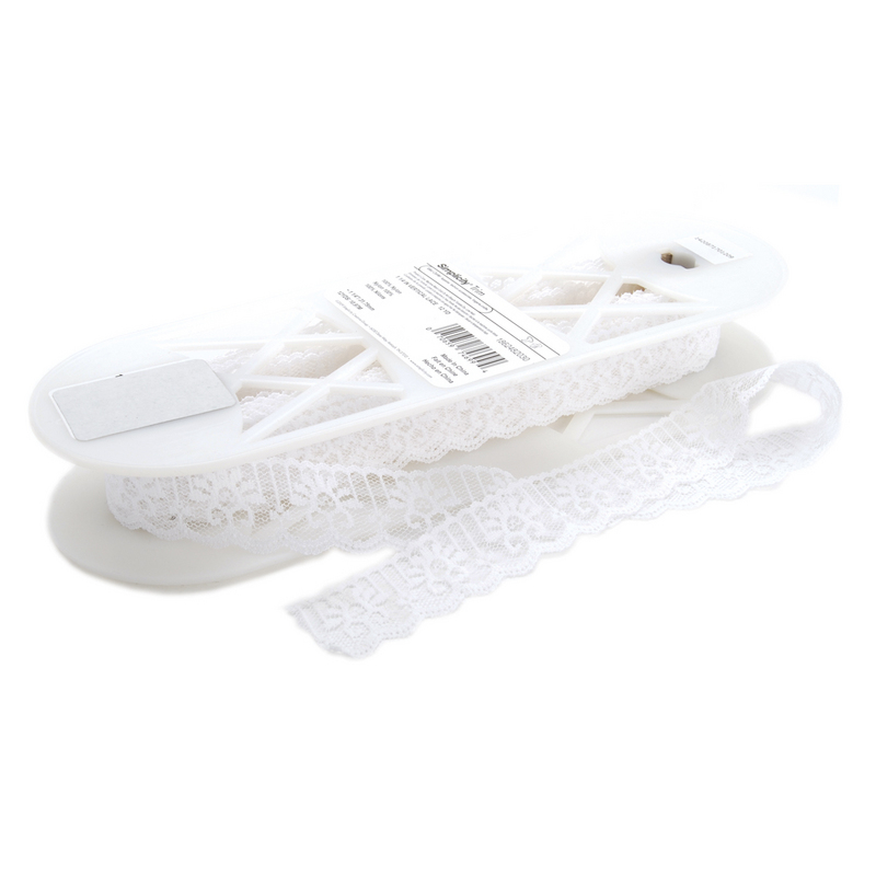 Кружево Wrights "Vertical". Цвет белый.