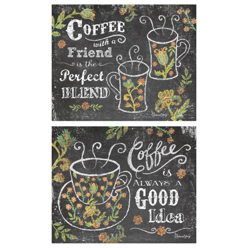 Наклейки Mrs Grossman "Меловые Кофе"