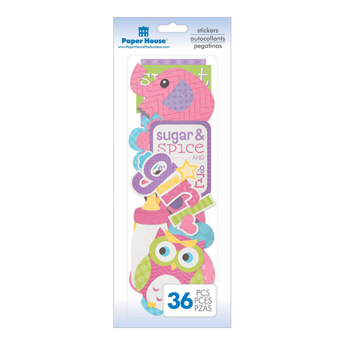 Набор вырубки из картона Paper House "Малышка"