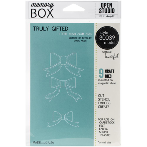 Ножи Memory Box "Истинный подарок-бантики" (MB286)