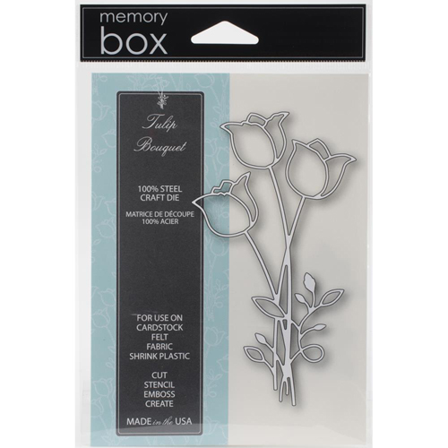 Нож Memory Box "Букет тюльпанов" (MB291)