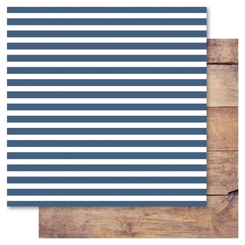 Двусторонняя бумага Ruby Rock-It "Something Blue" Ribbon (RR80)