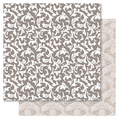 Двусторонняя бумага Ruby Rock-It "True Love" Flourish (RR83)