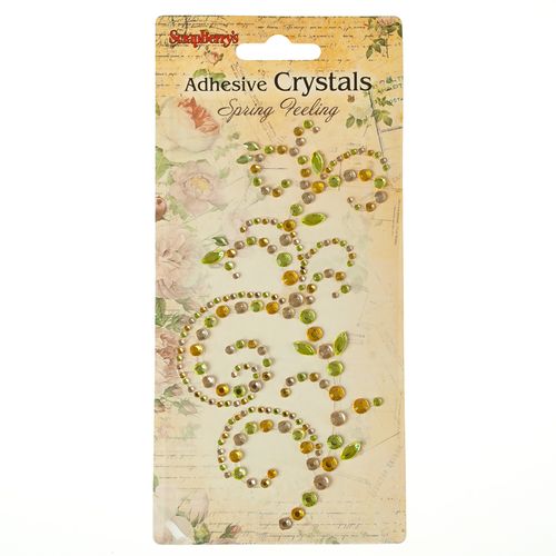 Аппликация самоклеющаяся из страз Scrapberrys ВЕСЕННЕЕ НАСТРОЕНИЕ 1