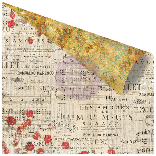 Бумага двусторонняя Prima "Bella Rouge",Les Amours (Prima214)