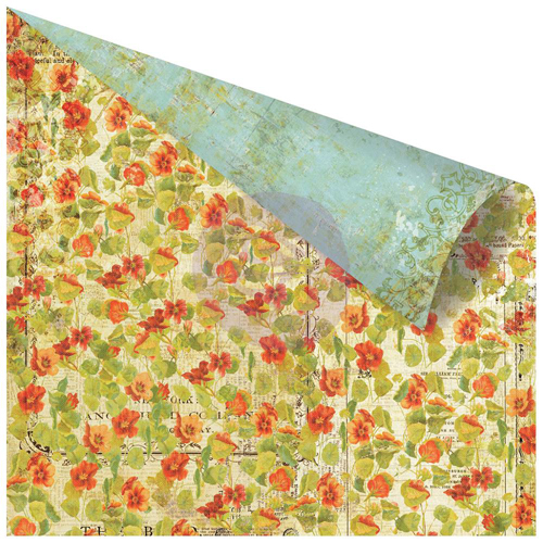 Бумага двусторонняя Prima "Bella Rouge",Belles Fleurs (Prima215)